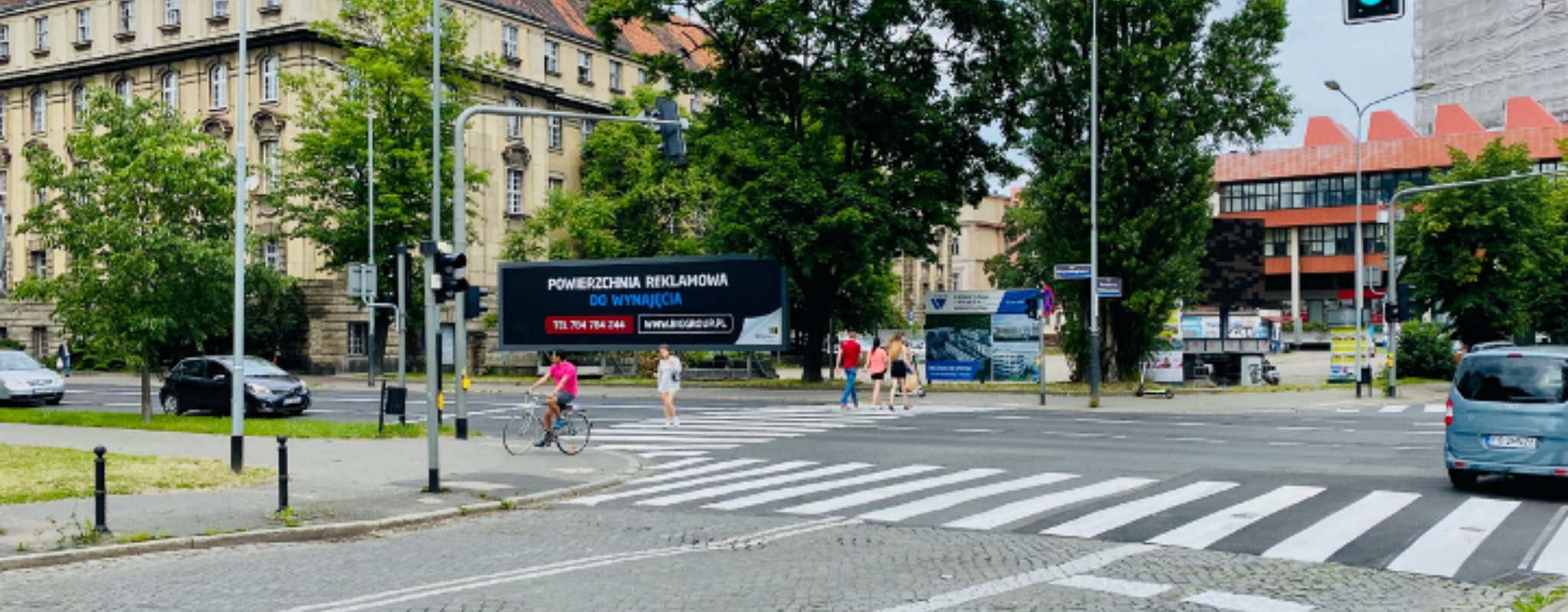 reklama Poznań backlight
