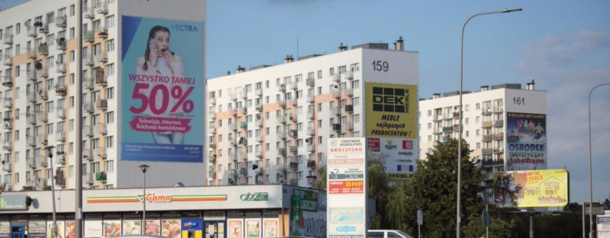 Powierzchnia reklamowa w Kielcach