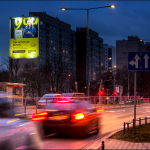reklama na Domaniewskiej w Warszawie