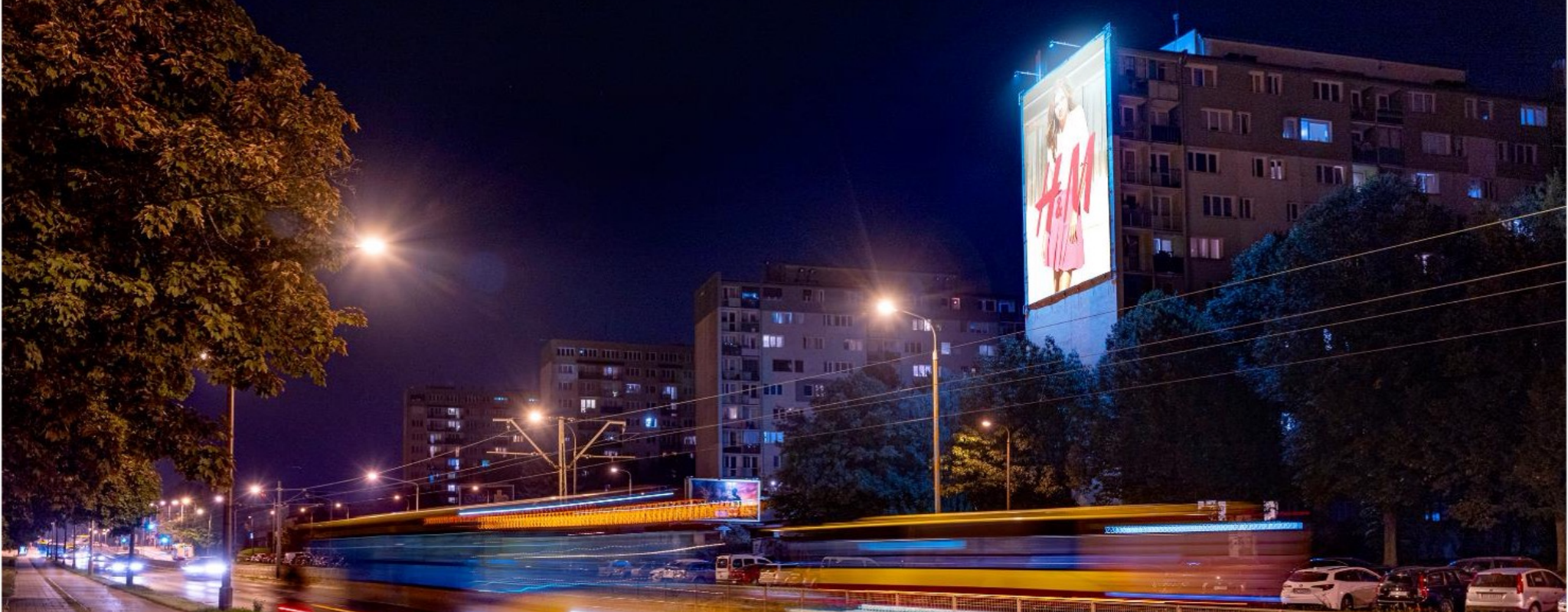 reklama na Paderewskiego w Łodzi