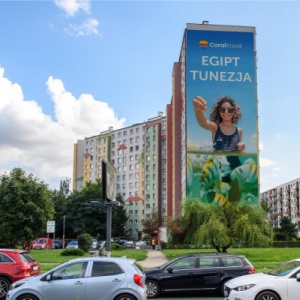 reklama na Armii Krajowej we Wrocławiu