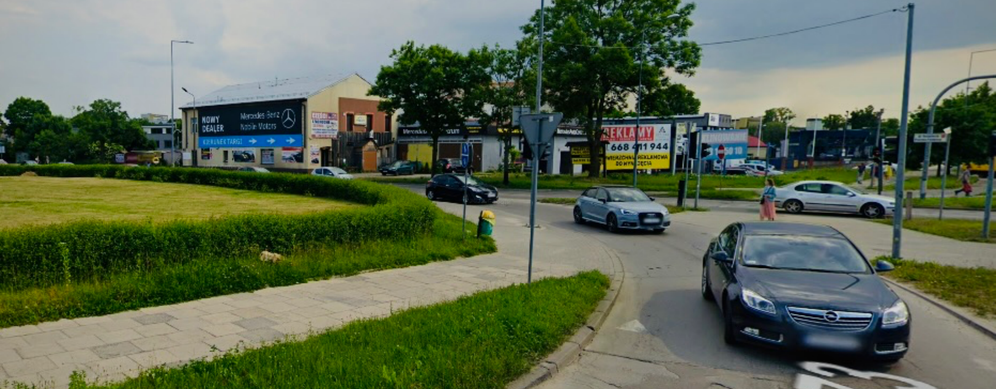 reklama na Domaszowskiej w Kielcach