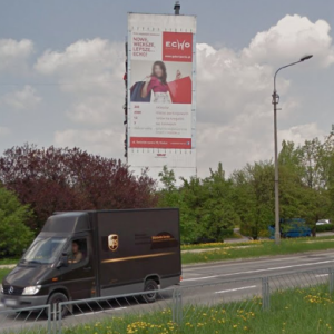 Reklama w Kielcach na Warszawskiej