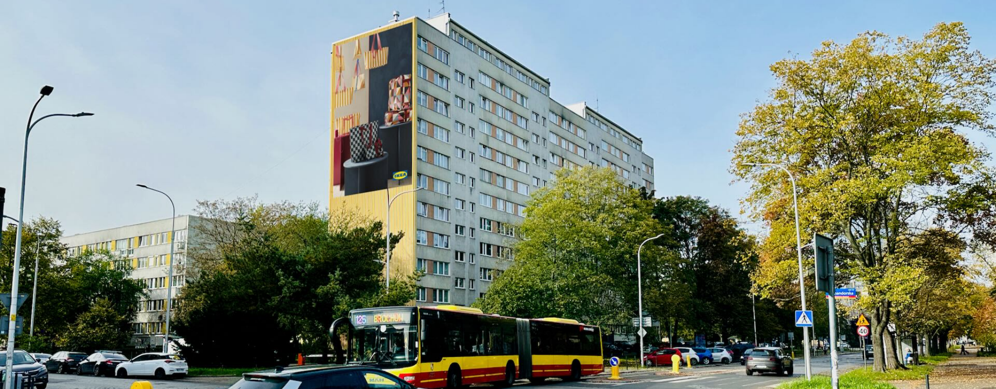 reklama na Wielkiej we Wrocławiu