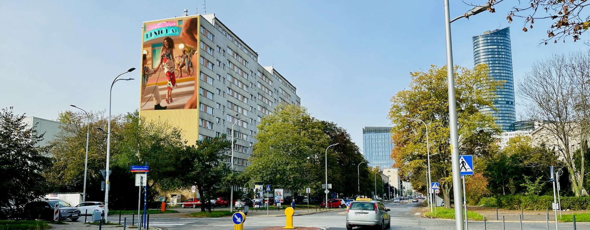 reklama na Wielkiej we Wrocławiu